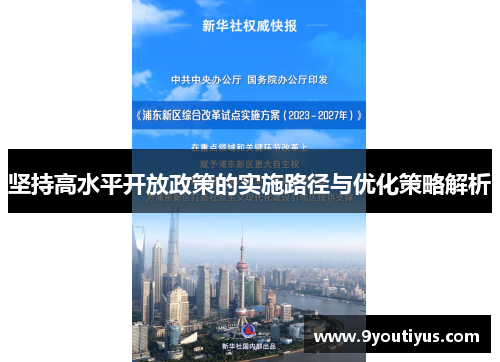 坚持高水平开放政策的实施路径与优化策略解析 坚持高水平开放政策的实施路径与优化策略解析